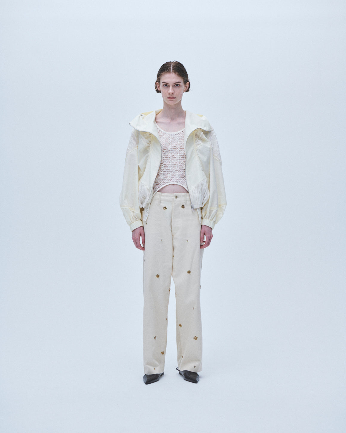 METAL BEANS PANTS｜muller of yoshiokubo(ミュラーオブヨシオクボ