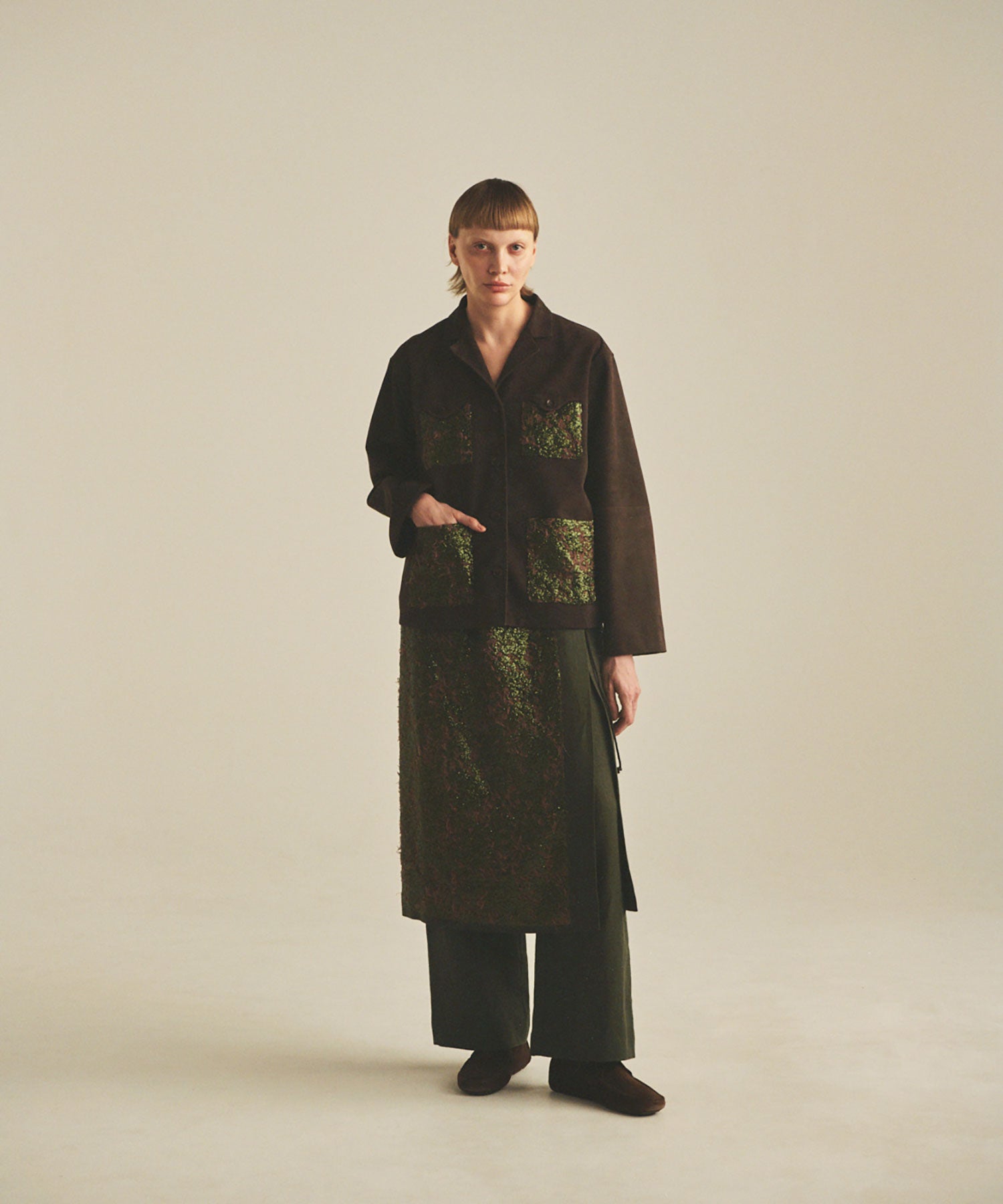 RADIANT WRAP SKIRT｜muller of yoshiokubo(ミュラーオブヨシオクボ
