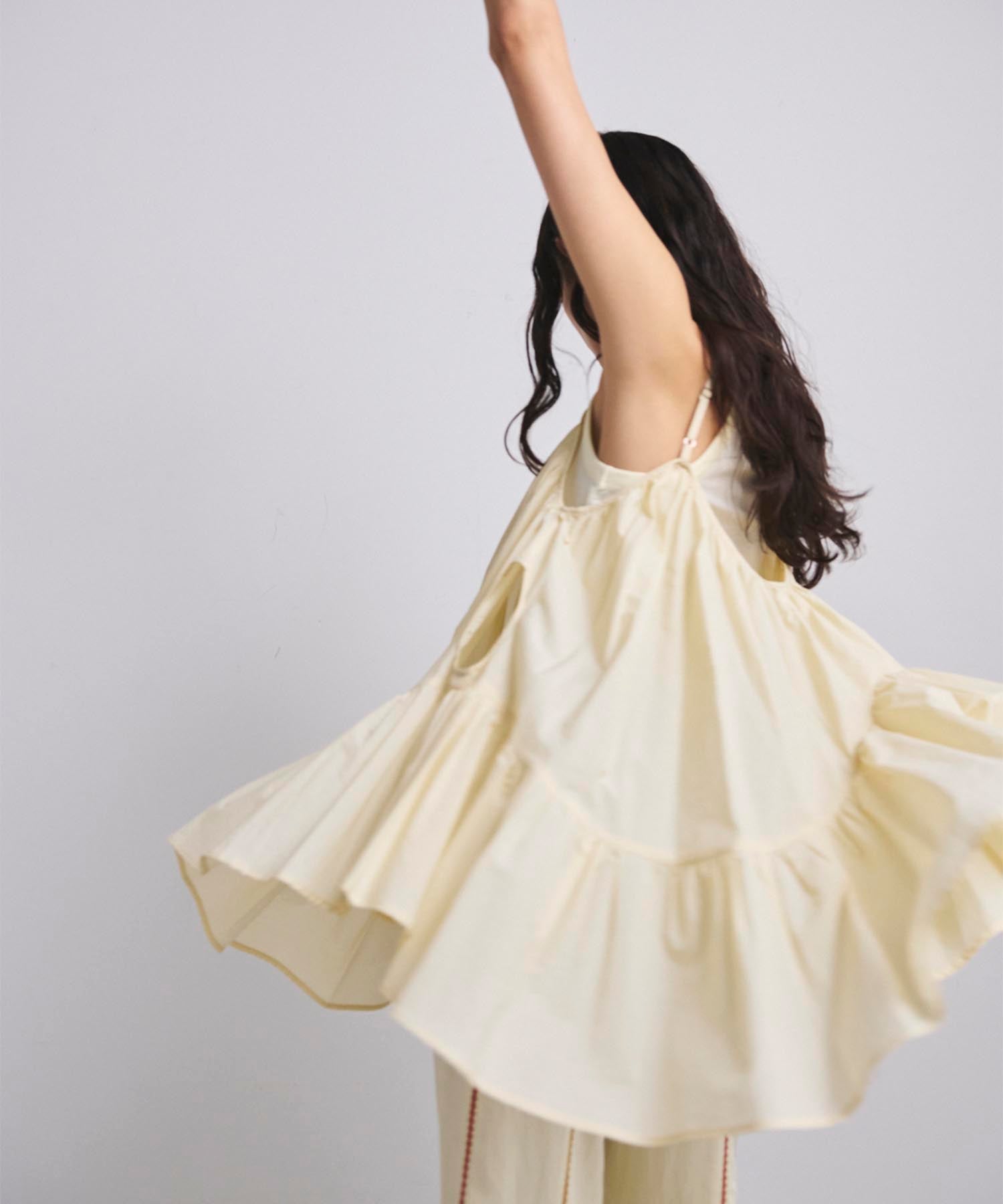 GATHER CAMI DRESS｜muller of yoshiokubo(ミュラーオブ
