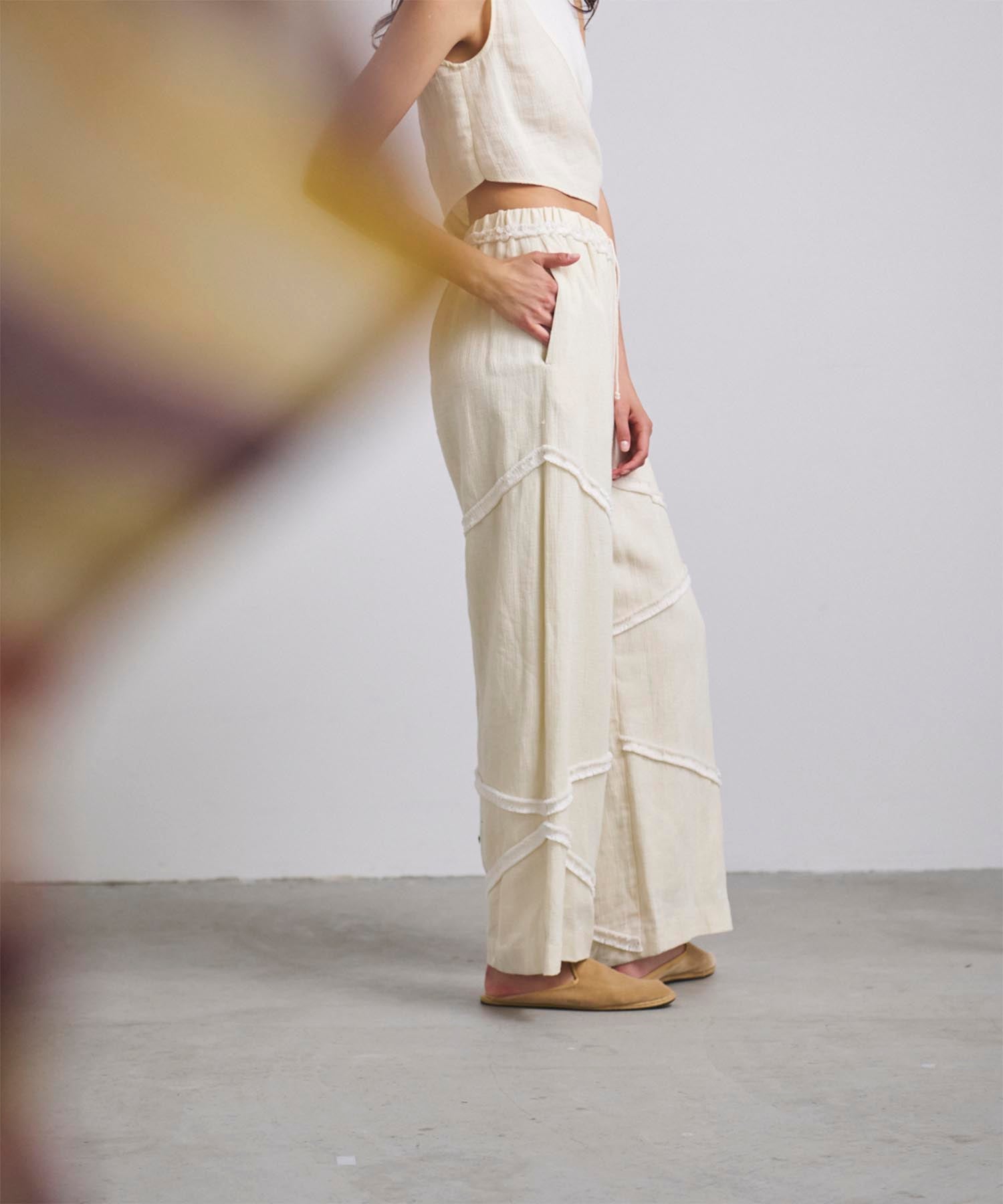 PANAMA FRINGE PANTS｜muller of yoshiokubo(ミュラーオブ