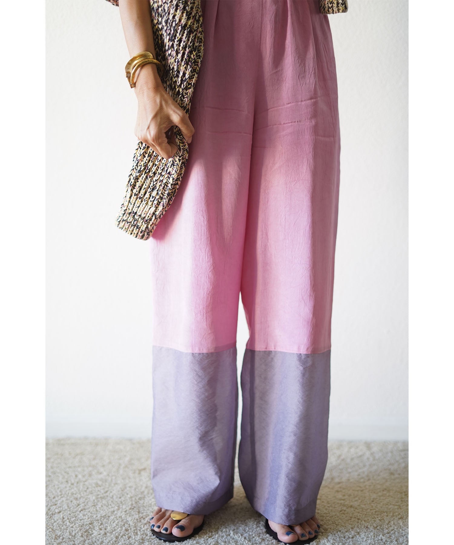 WRINKLES PANELED PANTS｜muller of yoshiokubo(ミュラーオブ