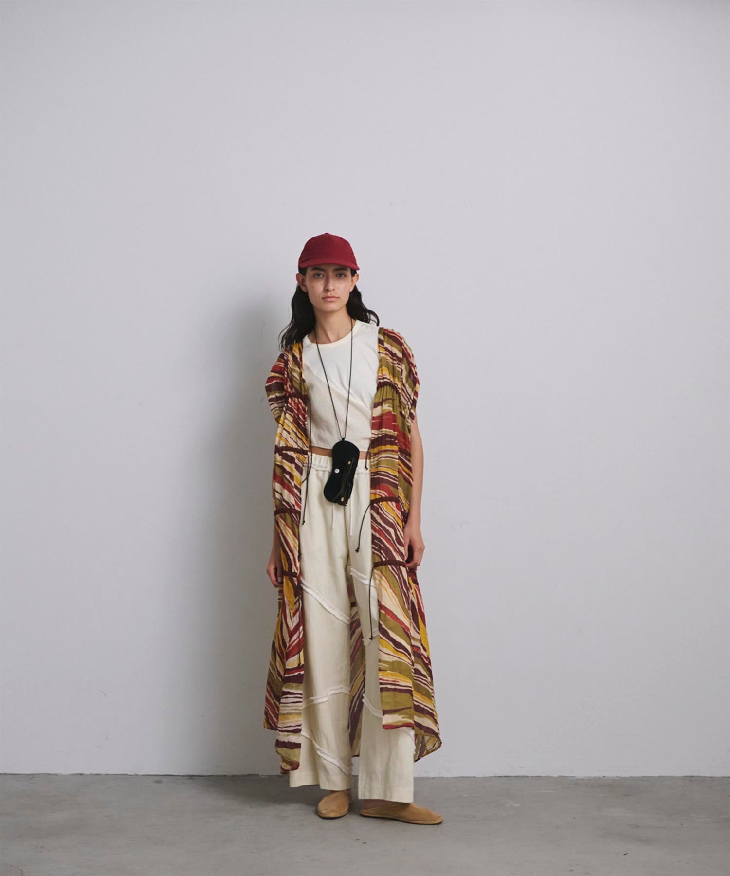 こぱんだ　3点 PANAMA FRINGE PANTS｜muller of yoshiokubo(ミュラーオブ