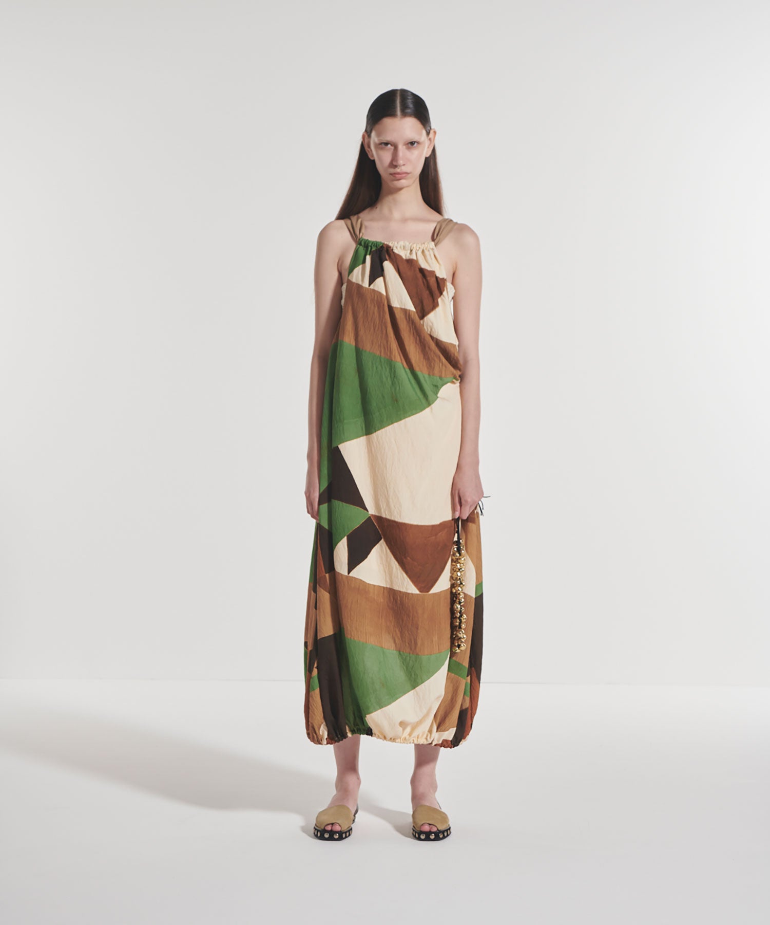 GEOMETRIC DRAPE DRESS｜muller of yoshiokubo(ミュラーオブ