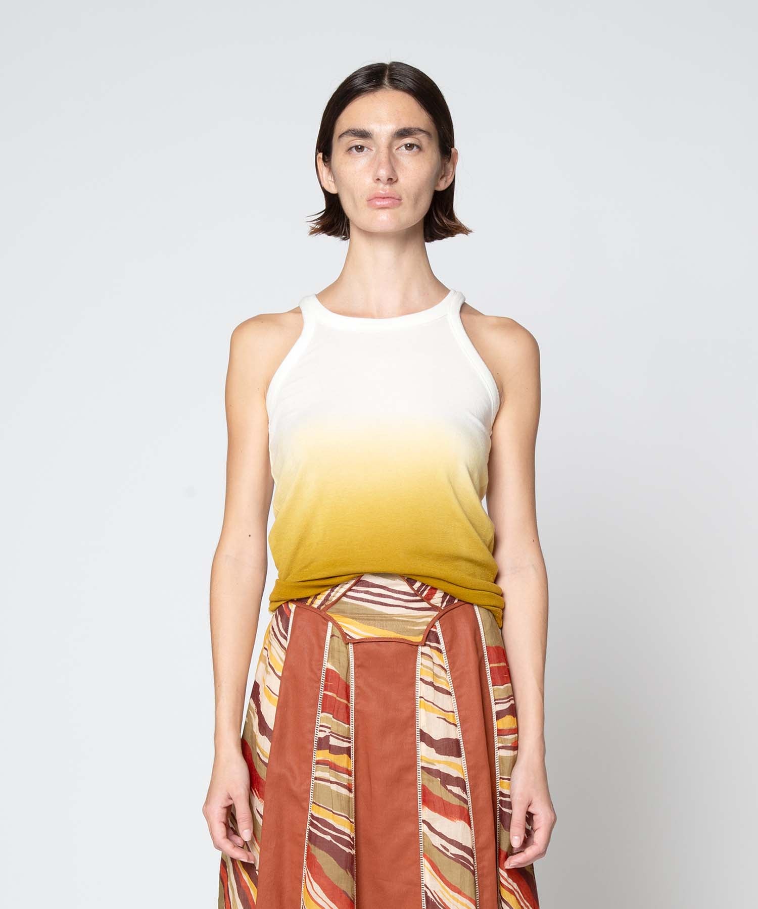 GRADATION TANK TOP｜muller of yoshiokubo(ミュラーオブヨシオクボ