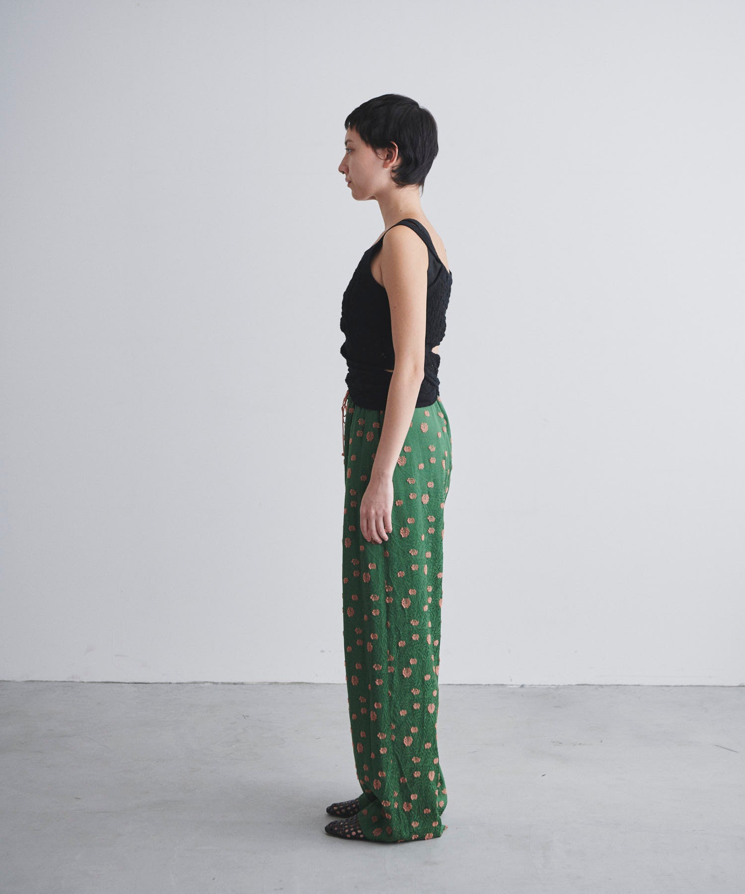 ENFOLD nagonstans yoshiokuboヨシオクボニット３枚 SPIDER CROSS KNIT｜muller of yoshiokubo(ミュラーオブヨシオクボ