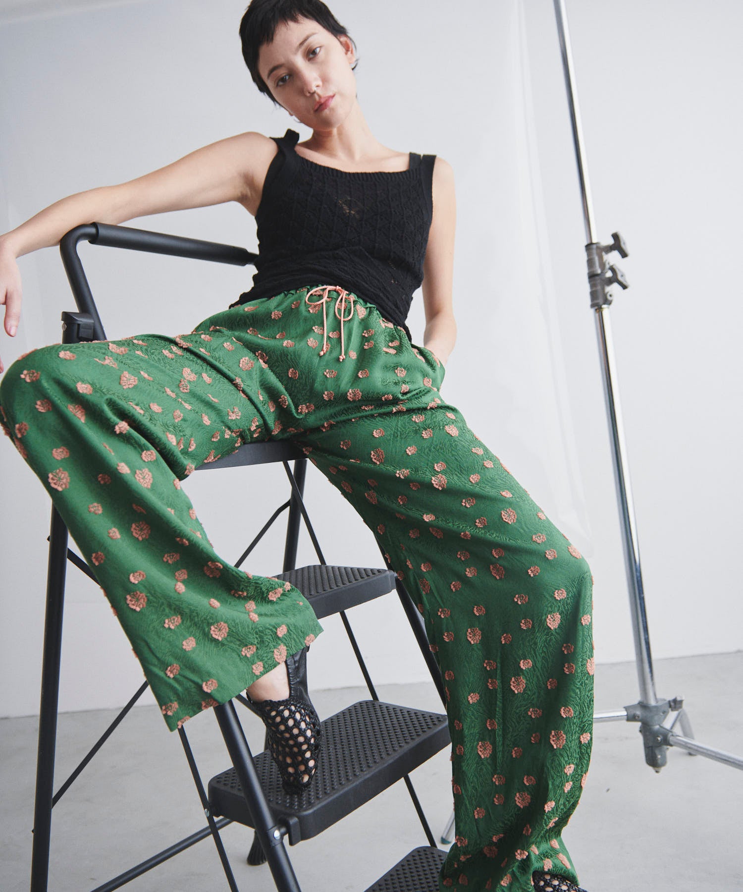 SPIDER CROSS KNIT｜muller of yoshiokubo(ミュラーオブヨシオクボ