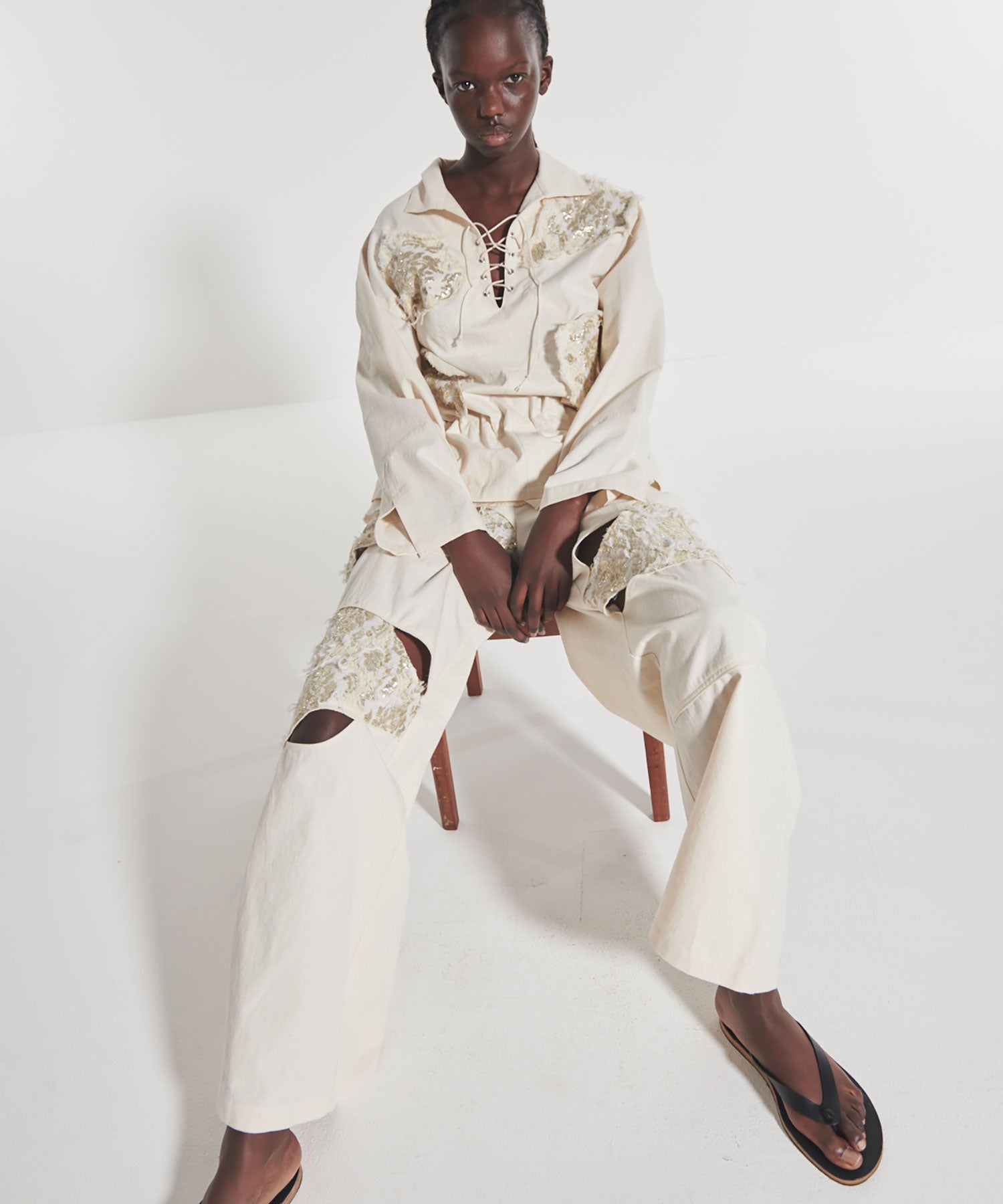 riette Mule slacks 韓国 2025SS PRE ORDER】DOUBLE WAIST 2TUCK PANTS – LOHEN