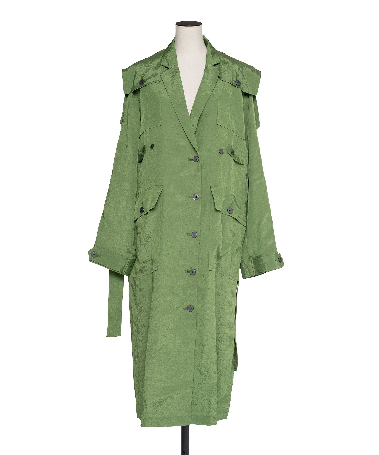 WRINKLES COAT DRESS｜muller of yoshiokubo(ミュラーオブヨシオクボ