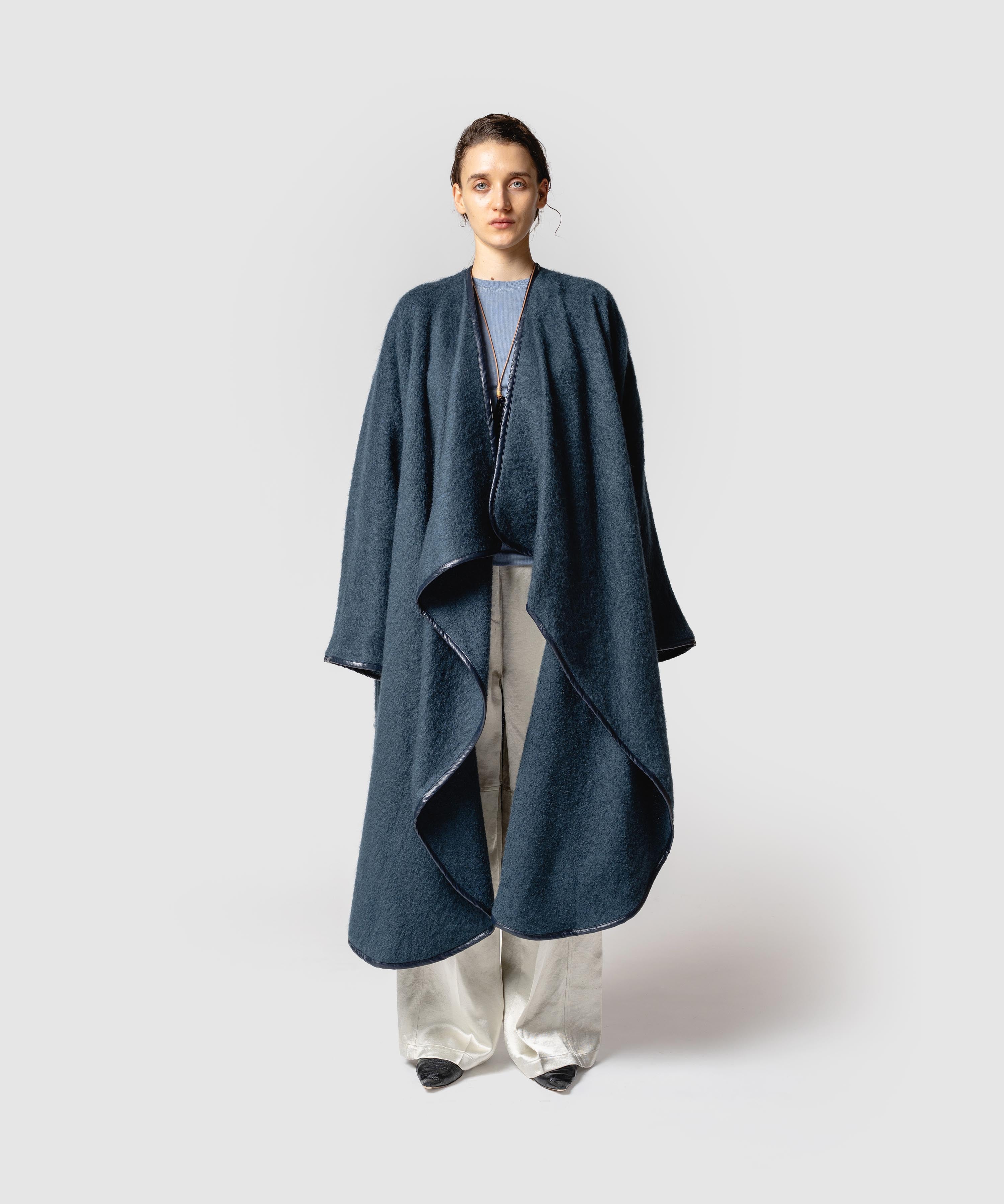 MOHAIR FLARE COAT｜muller of yoshiokubo(ミュラーオブヨシオクボ