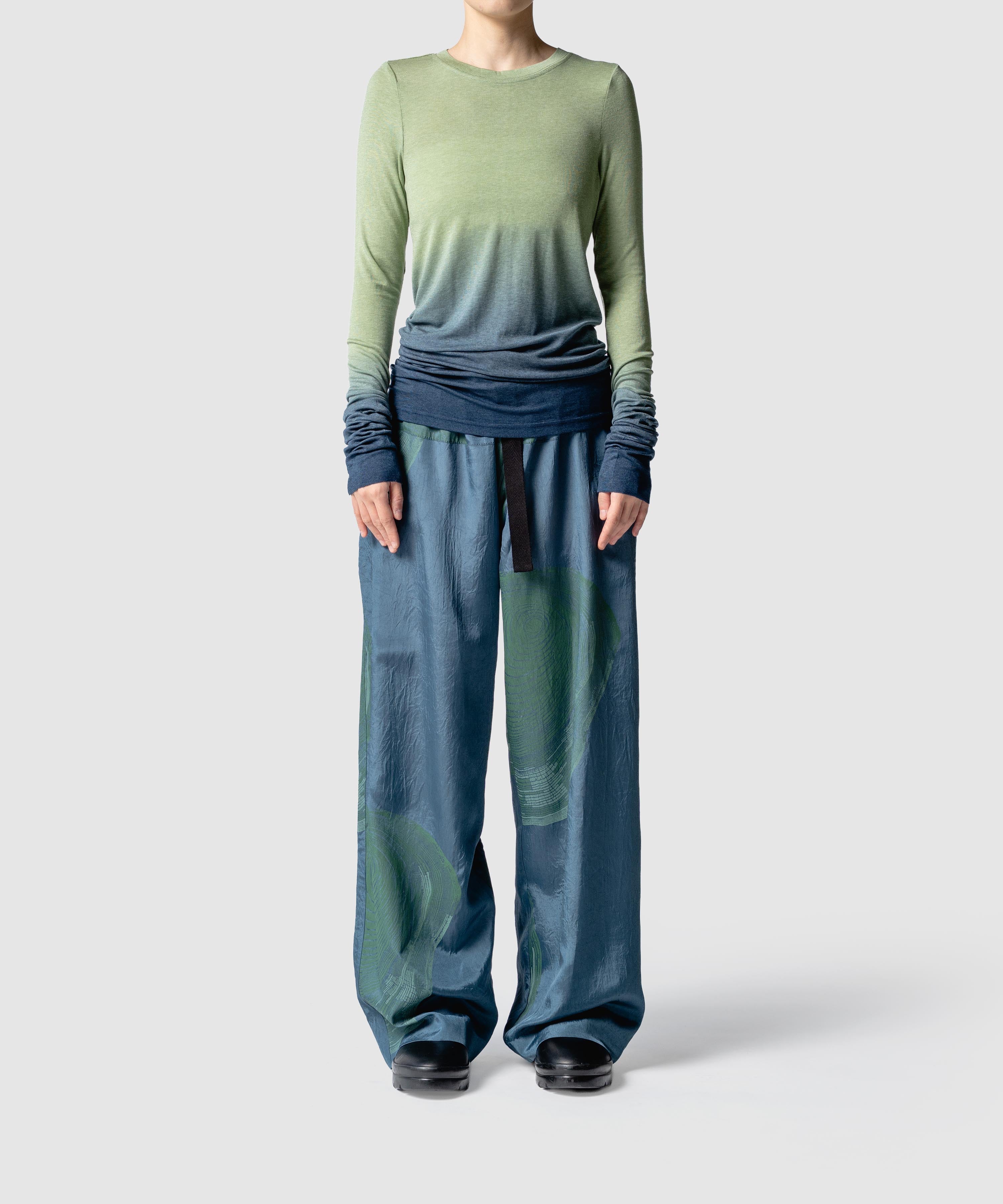 GRADATION LONG SLEEVE TOP｜muller of yoshiokubo(ミュラーオブ 