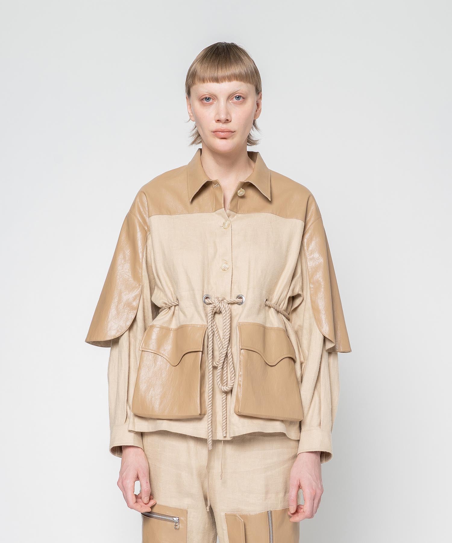 美品 muller of yoshiokubo ミュラーオブヨシオクボ ブルゾン MOON SHIRTS BLOUSON｜muller of yoshiokubo(ミュラーオブヨシオクボ