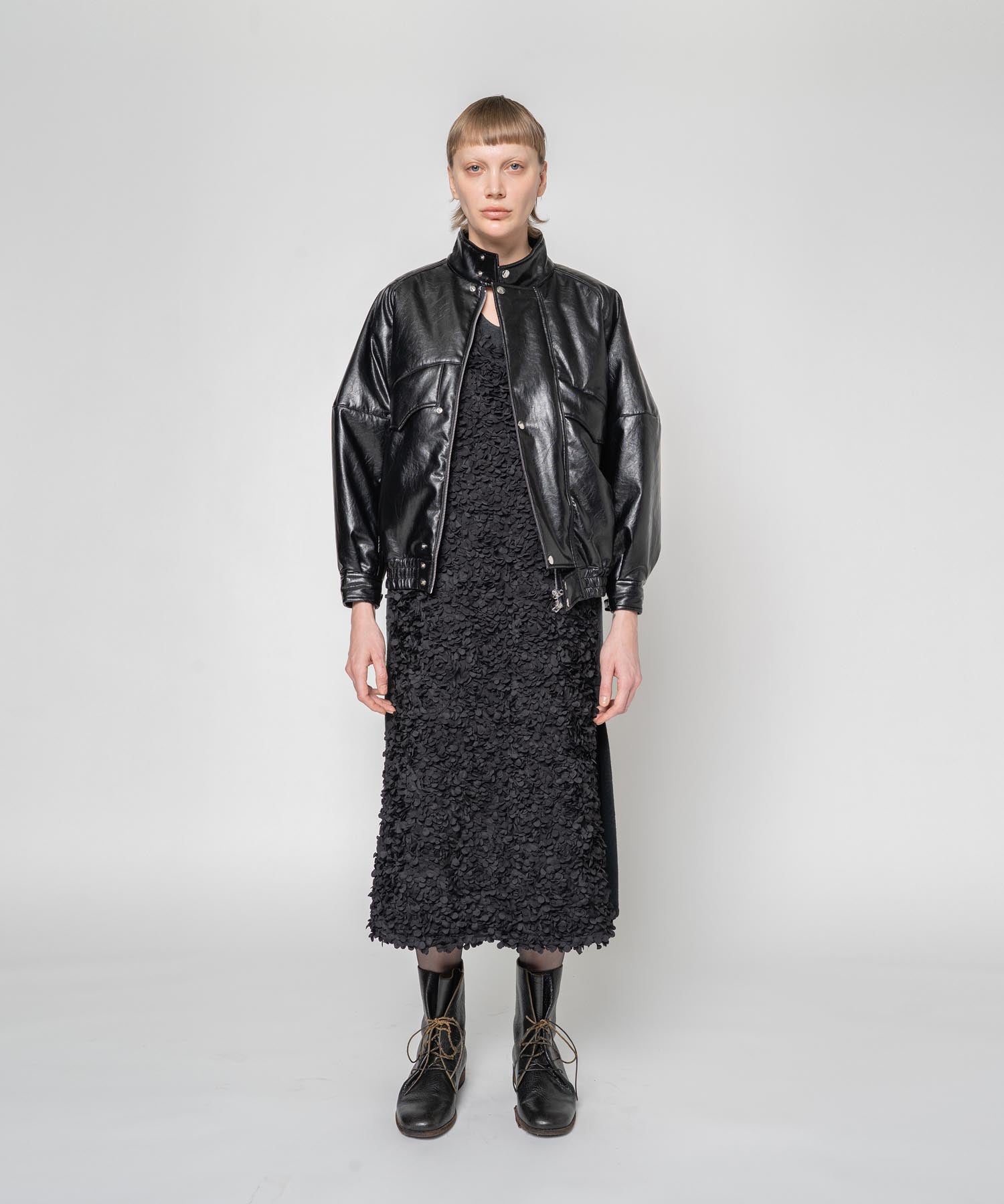 muller of yoshiokubo ショートボアブルゾンジャケット MOON BLOUSON｜muller of yoshiokubo(ミュラーオブヨシオクボ