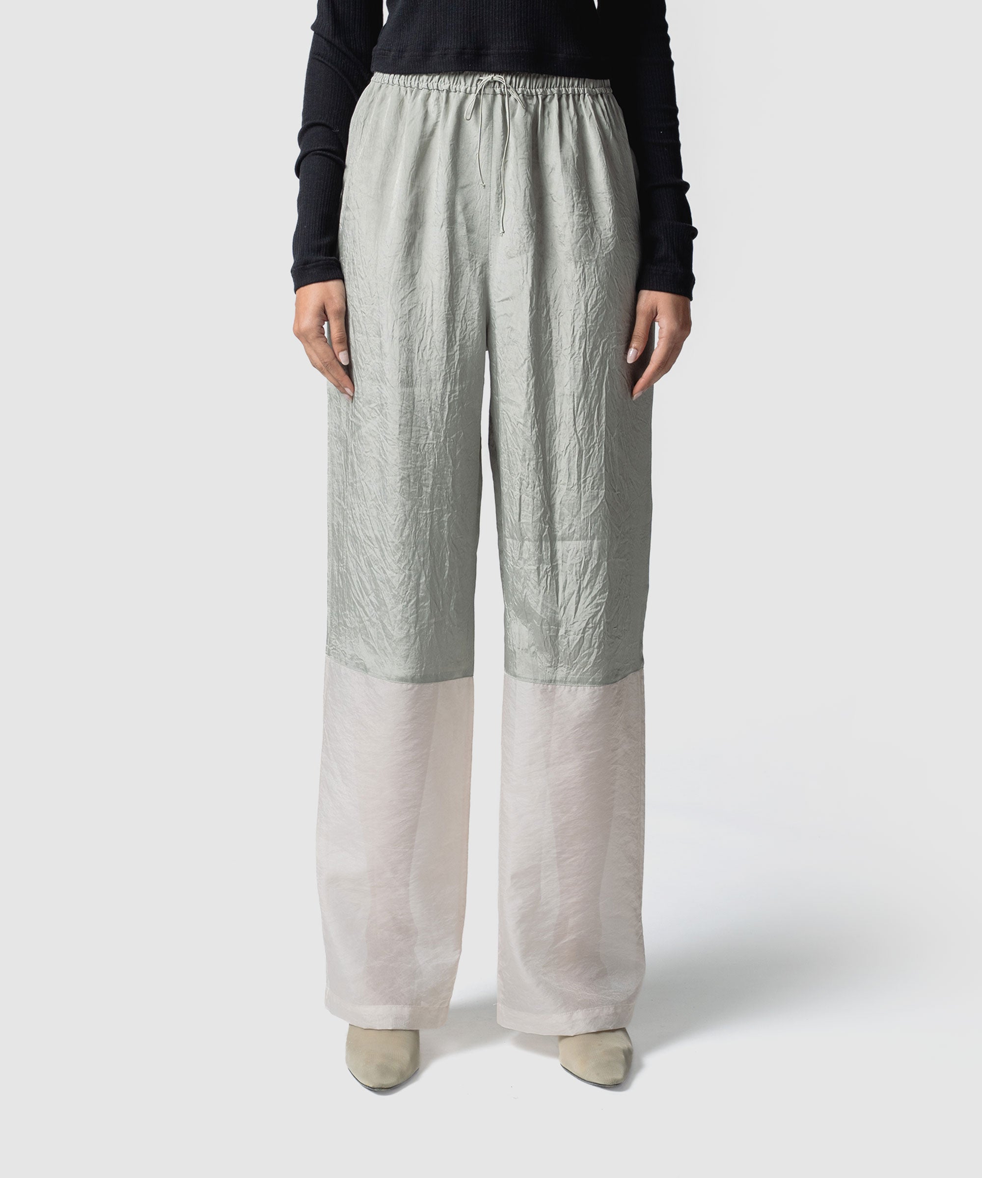 WRINKLES PANELED PANTS｜muller of yoshiokubo(ミュラーオブ