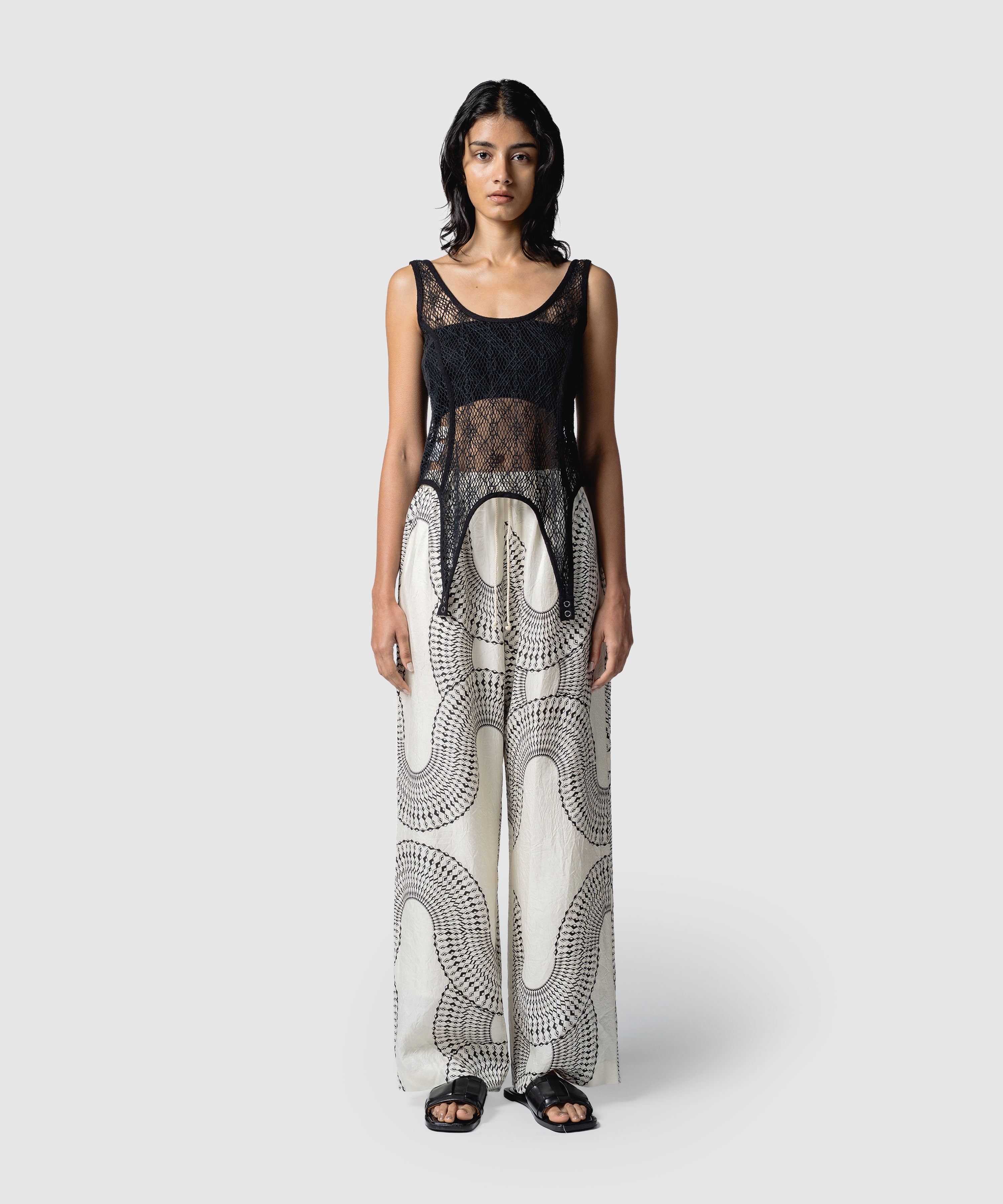 SPIDERWEB BODY SUIT｜muller of yoshiokubo(ミュラーオブヨシオクボ