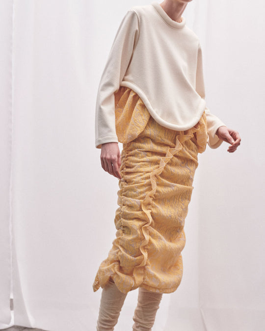 CELOSIA GATHER SKIRTを着回すコーディネート集