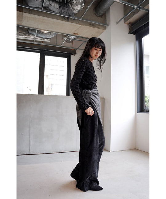 美品　21AW 　ミュラーオブヨシオクボ　パリゴ別注　ウール　ベルト PANTS｜muller of yoshiokubo(ミュラーオブヨシオクボ)公式通販｜