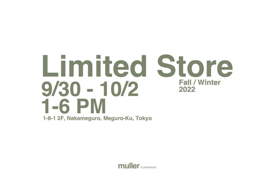 Limited Storeのご案内