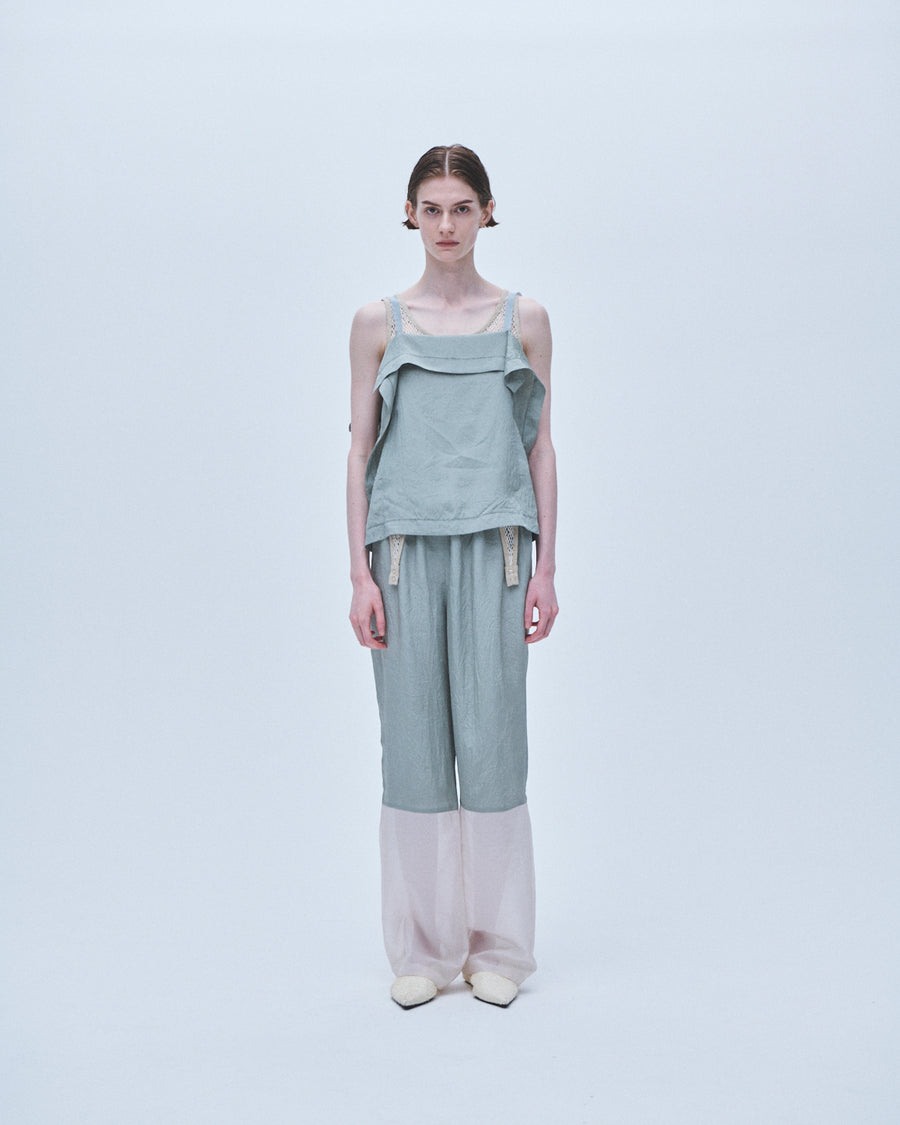 WRINKLES PANELED PANTS｜muller of yoshiokubo(ミュラーオブ