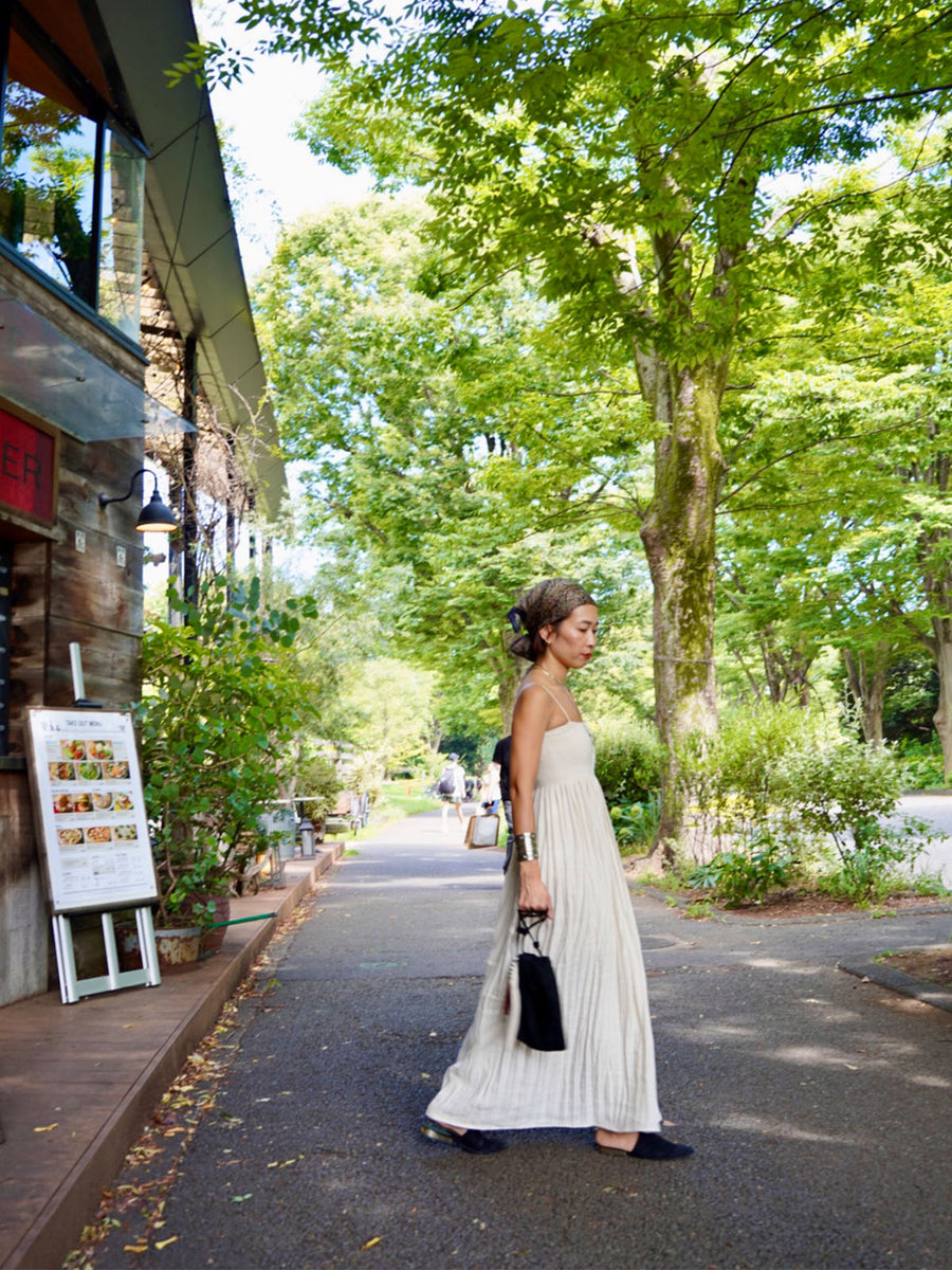 PANAMA CAMI DRESS｜muller of yoshiokubo(ミュラーオブヨシオクボ