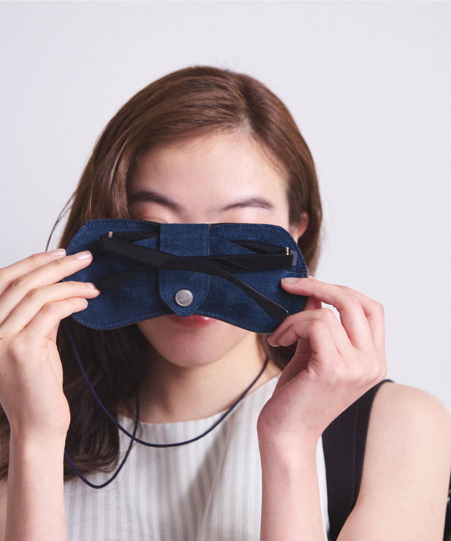 Glasses Case in Suede｜muller of yoshiokubo(ミュラーオブヨシオクボ
