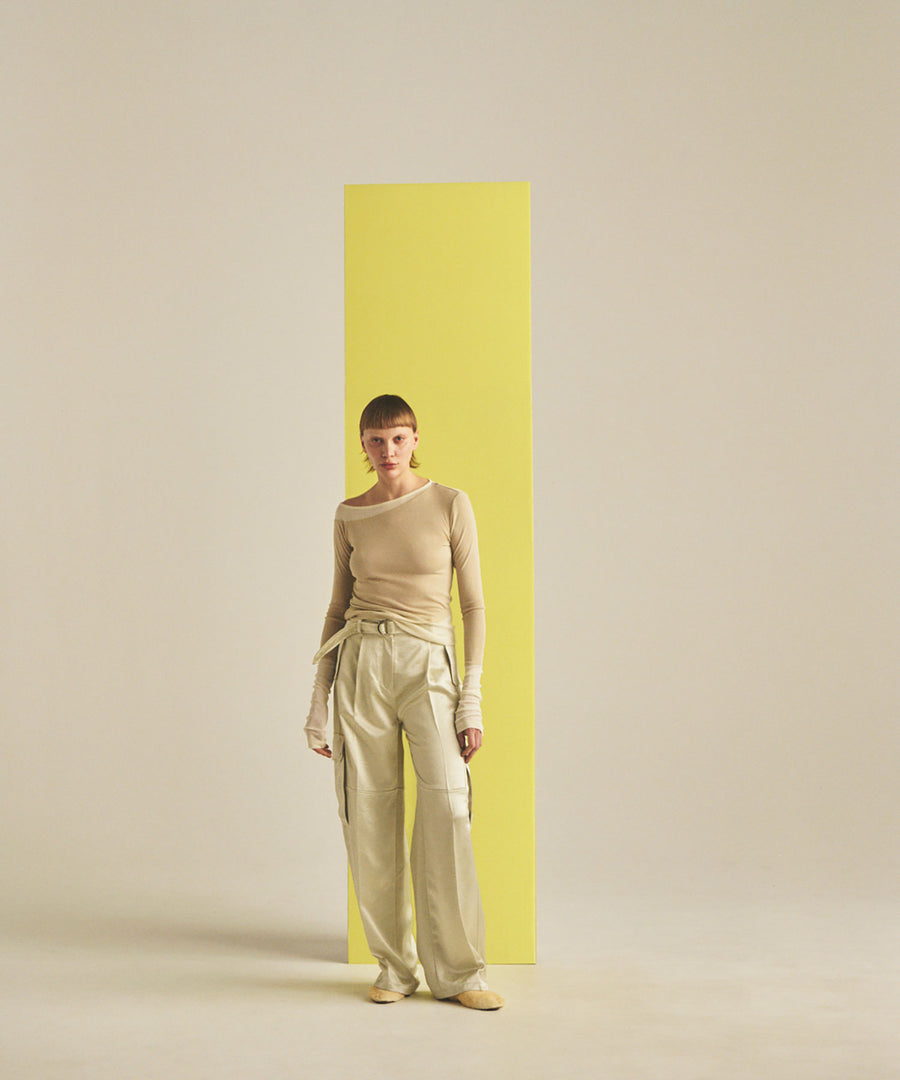 GLITTER SIX POCKET PANTS