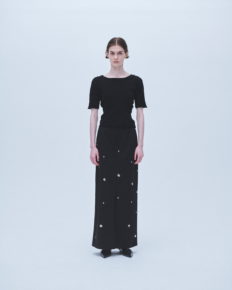 METAL BEANS SKIRT｜muller of yoshiokubo(ミュラーオブヨシオクボ