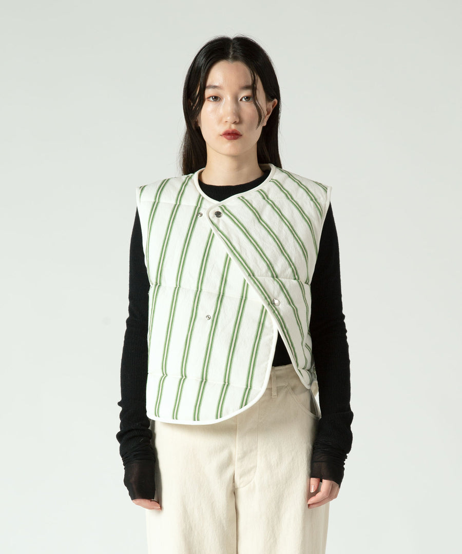 【残り1点】stripe vest