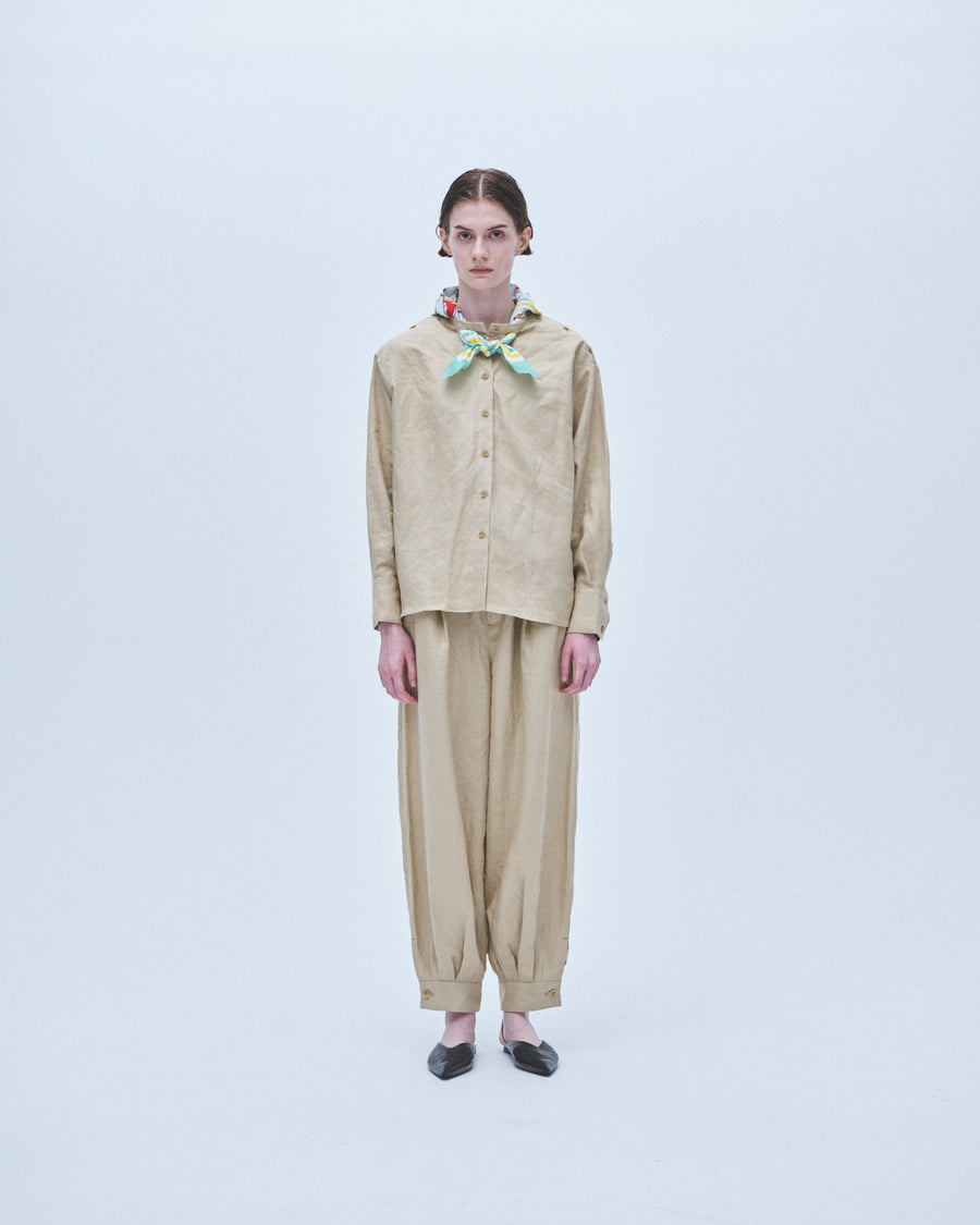 2WAY SHIRTS W/PALMA SCARF｜muller of yoshiokubo(ミュラーオブ