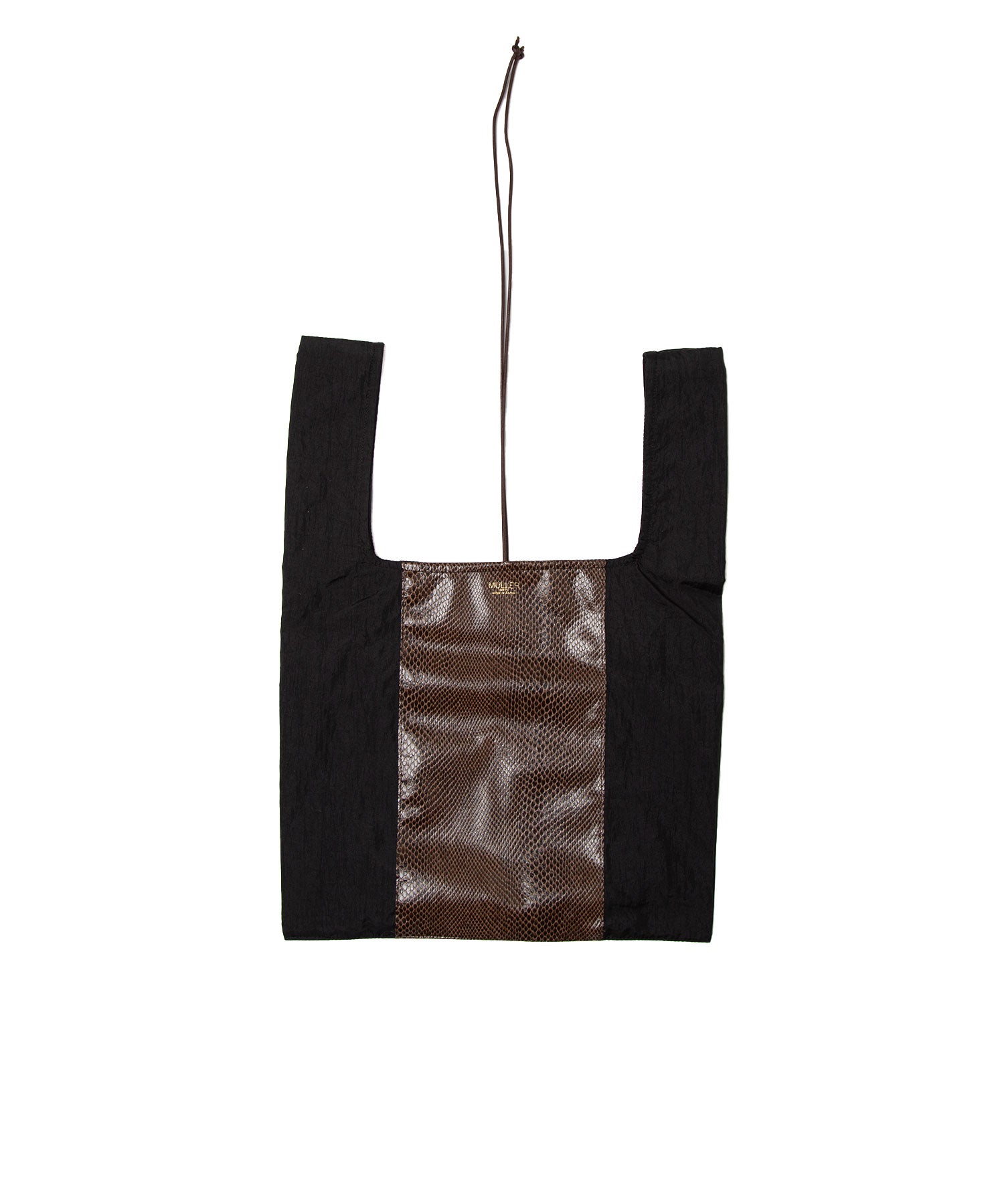 muller of yoshiokubo フリンジ付きバッグ 赤黒 Rollin' Bag (regular) – muller of yoshiokubo