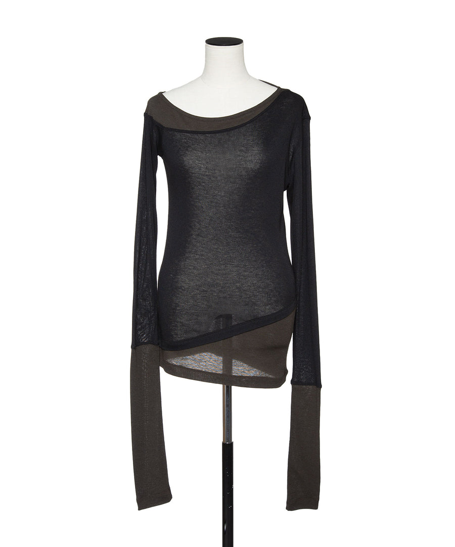 ASYMMETRY RIB TOP