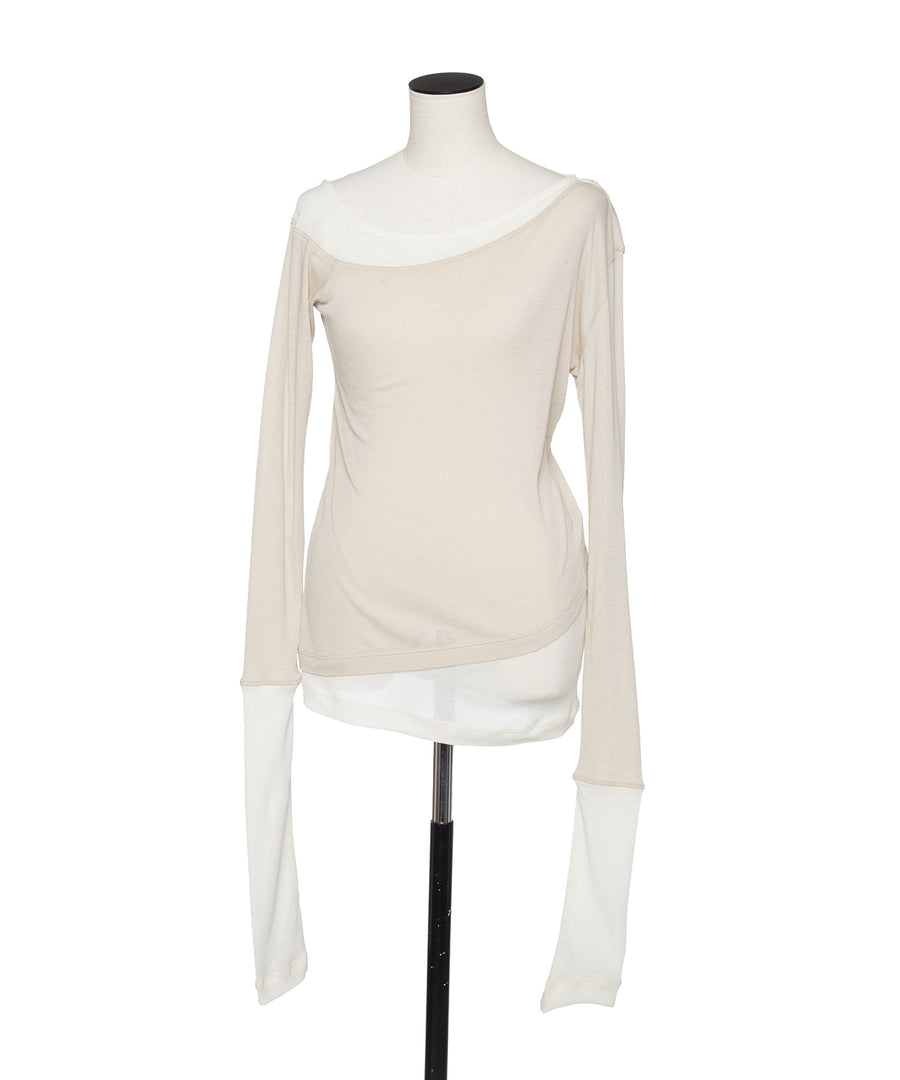 ASYMMETRY RIB TOP