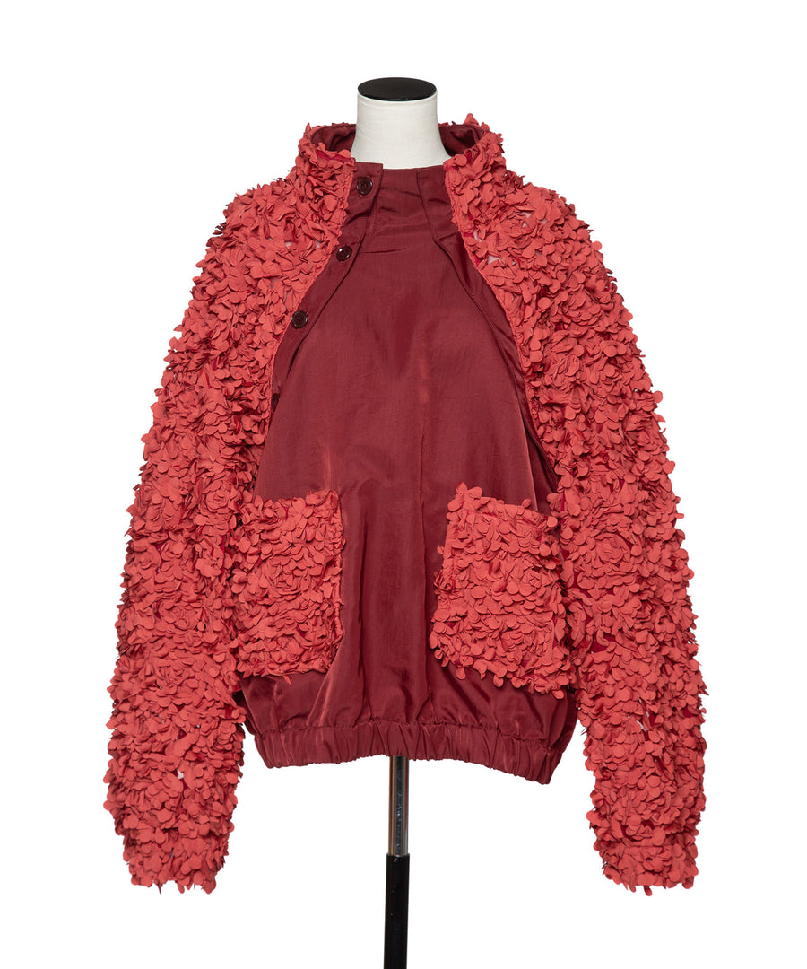 【残り1点】FLOWY FRILLED TOP