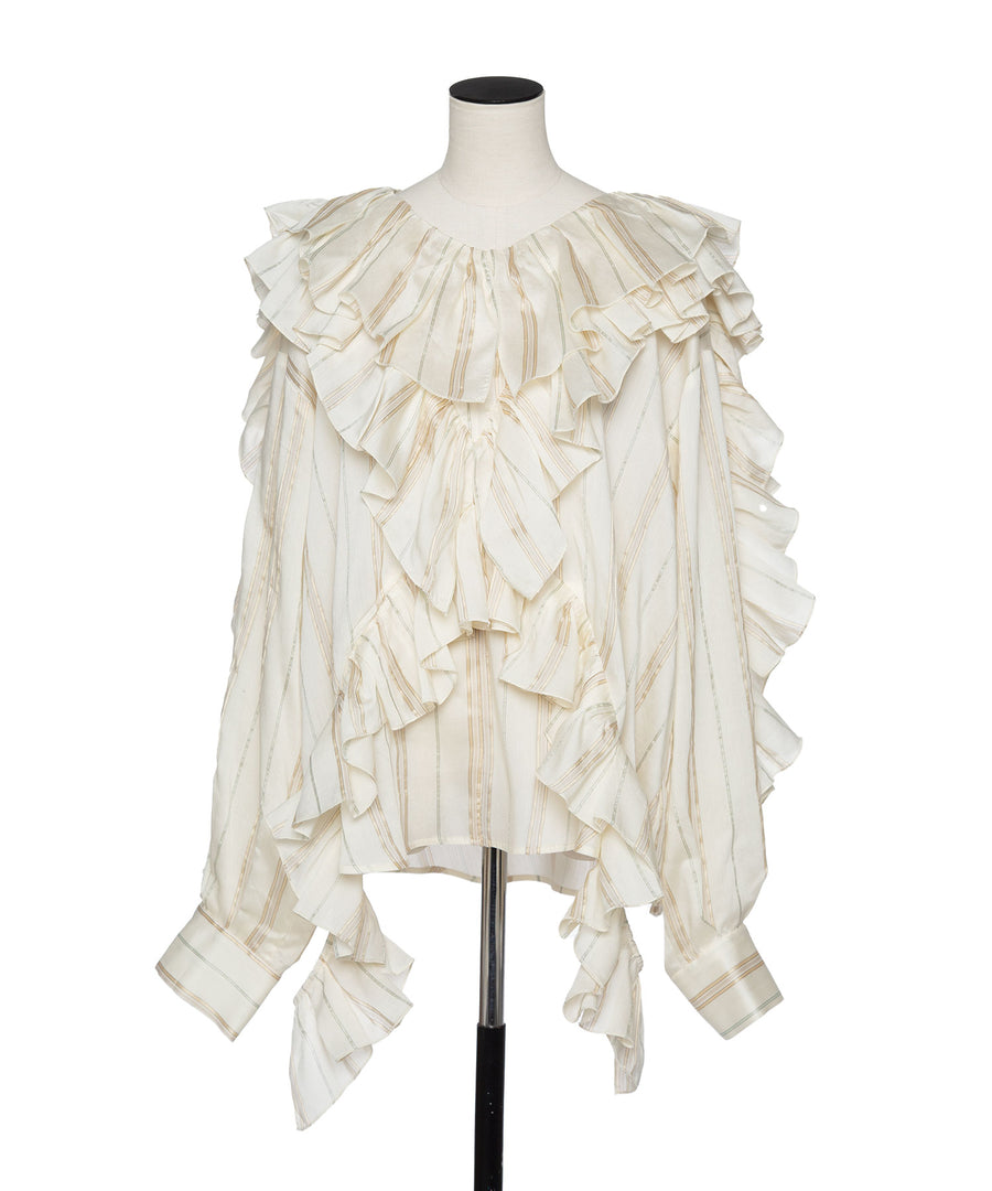 FRILLED BLOUSE