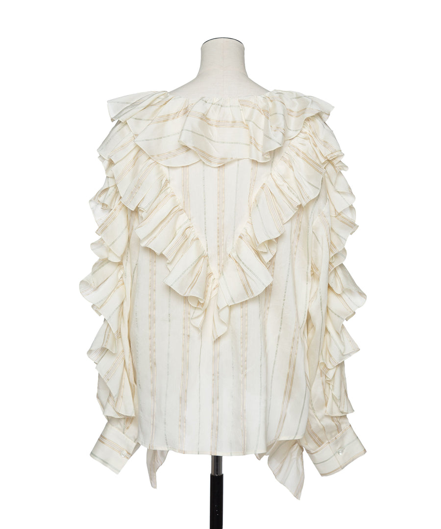 FRILLED BLOUSE