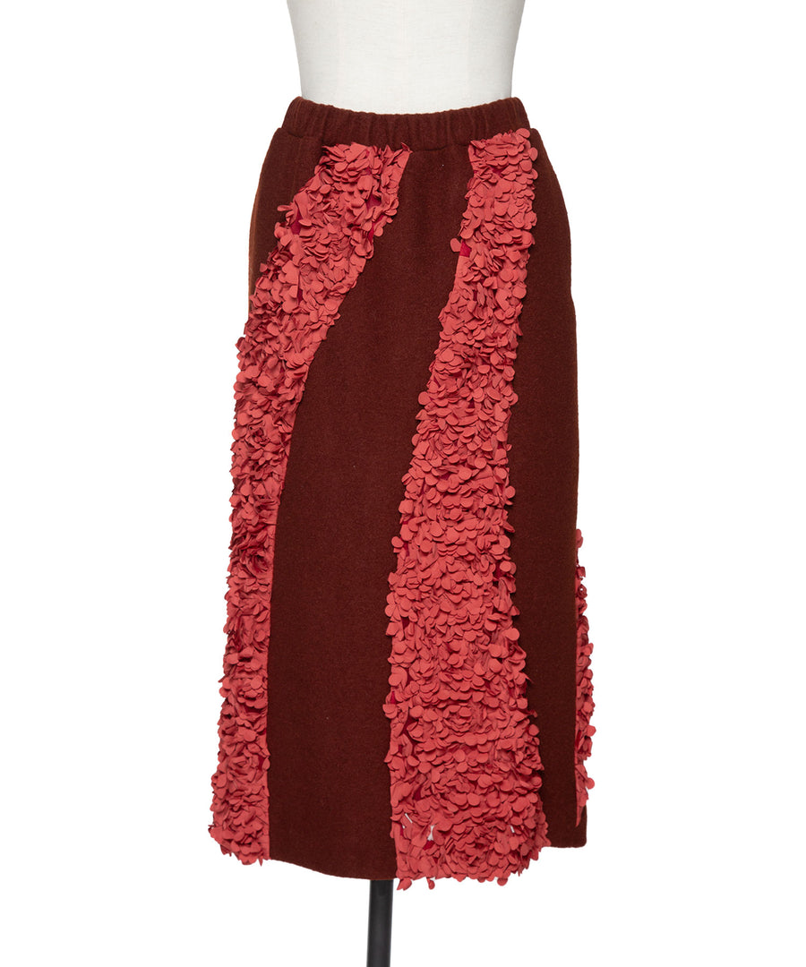 FLOWY FRILLED SKIRT