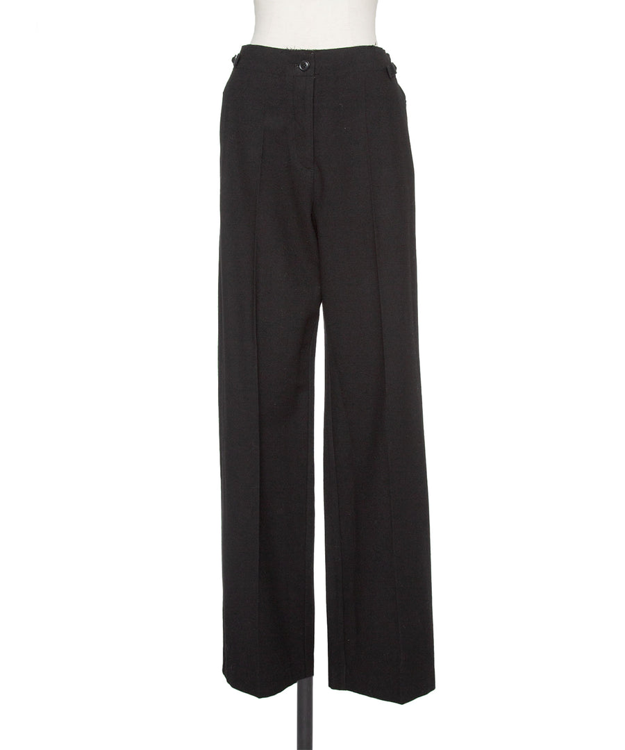 BUMPY WOOL PANTS