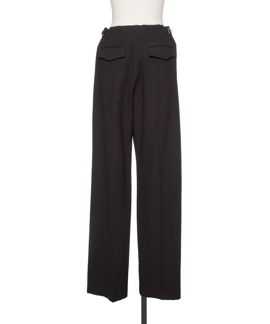 BUMPY WOOL PANTS