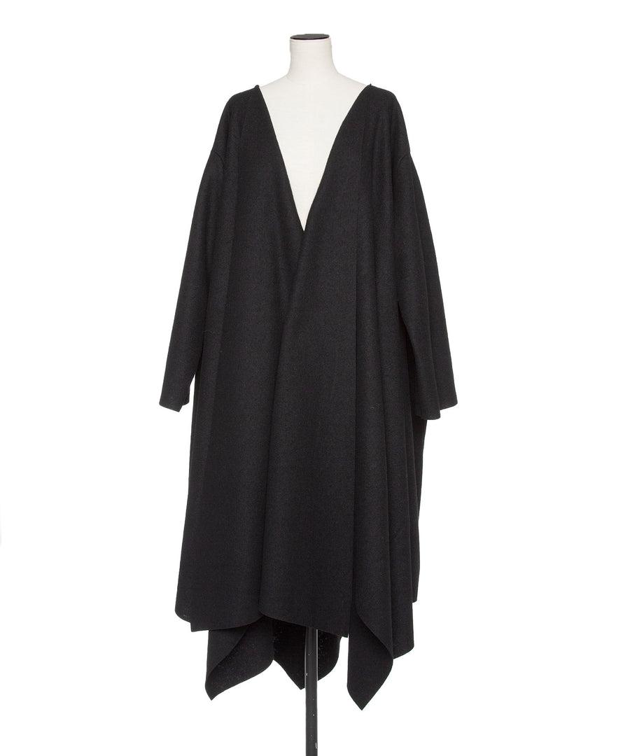 WOOL WRAP DRESS