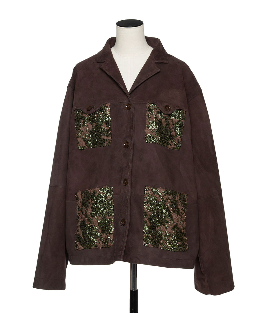 RADIANT SUEDE COAT