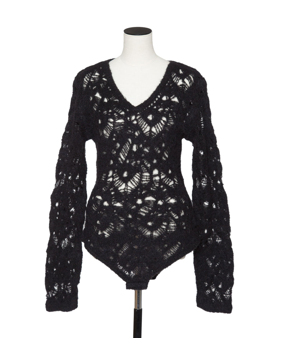 MOHAIR LACE BODY SUIT