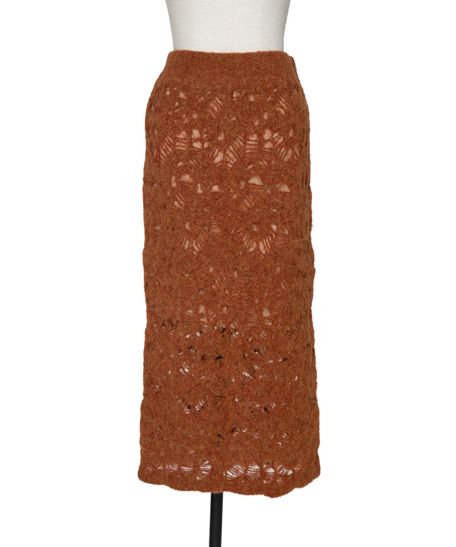 MOHAIR LACE SKIRT