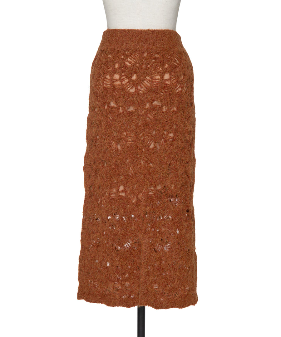MOHAIR LACE SKIRT