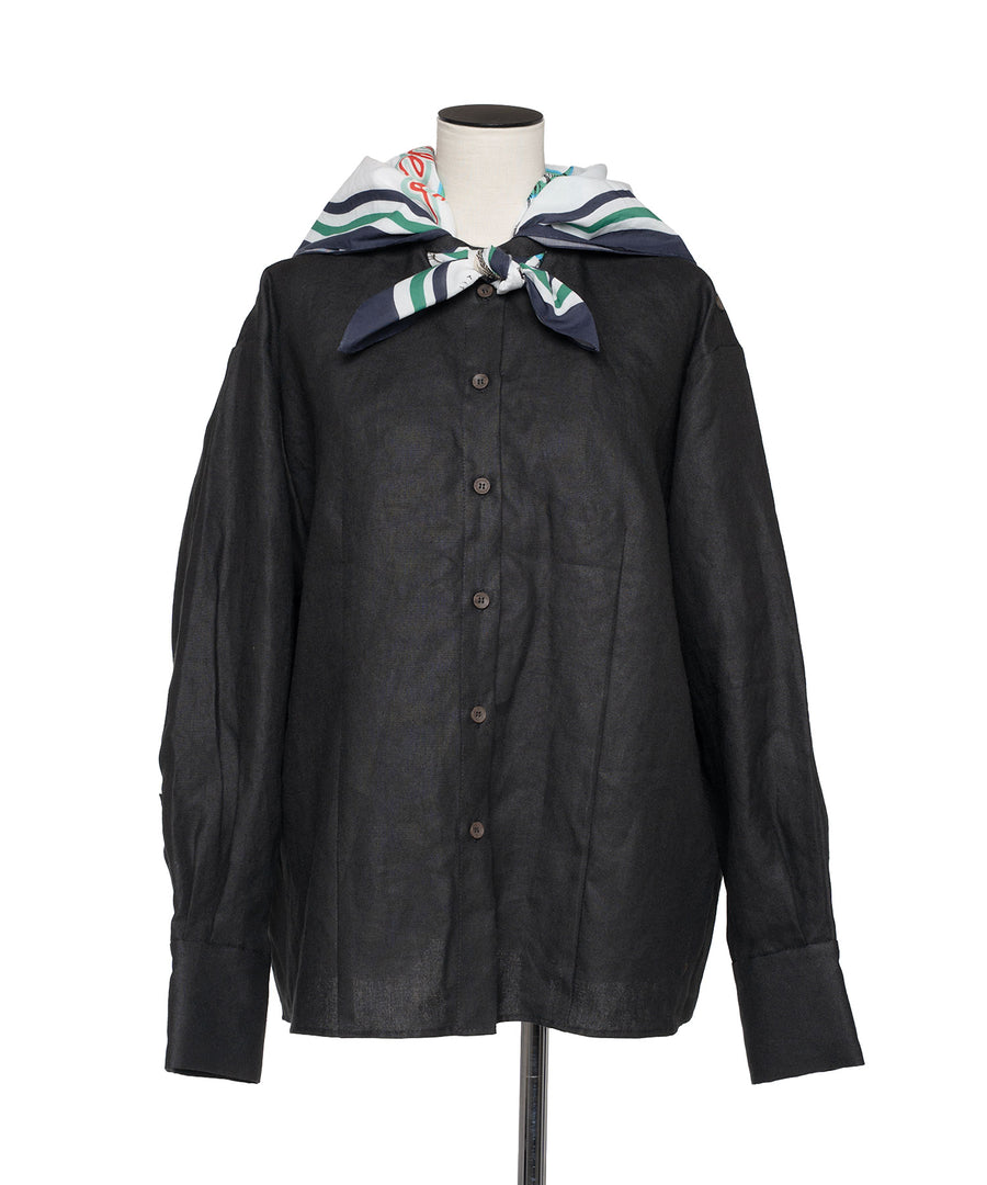 2WAY SHIRTS W/PALMA SCARF｜muller of yoshiokubo(ミュラーオブ