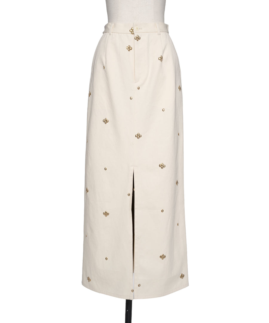 METAL BEANS SKIRT｜muller of yoshiokubo(ミュラーオブヨシオクボ