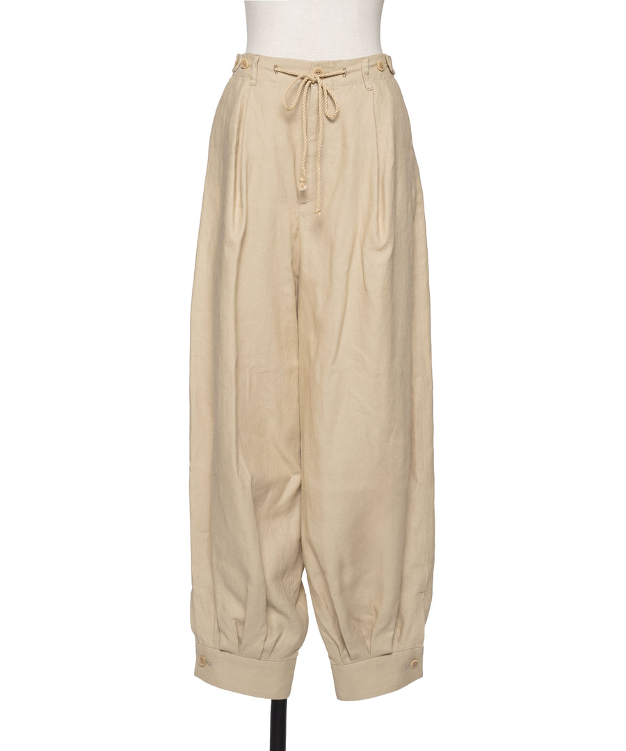 TUCK STITCHED PANTS｜muller of yoshiokubo(ミュラーオブヨシオクボ