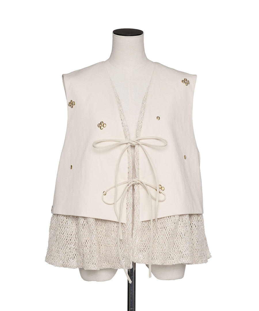 METAL BEANS VEST｜muller of yoshiokubo(ミュラーオブヨシオクボ)公式通販