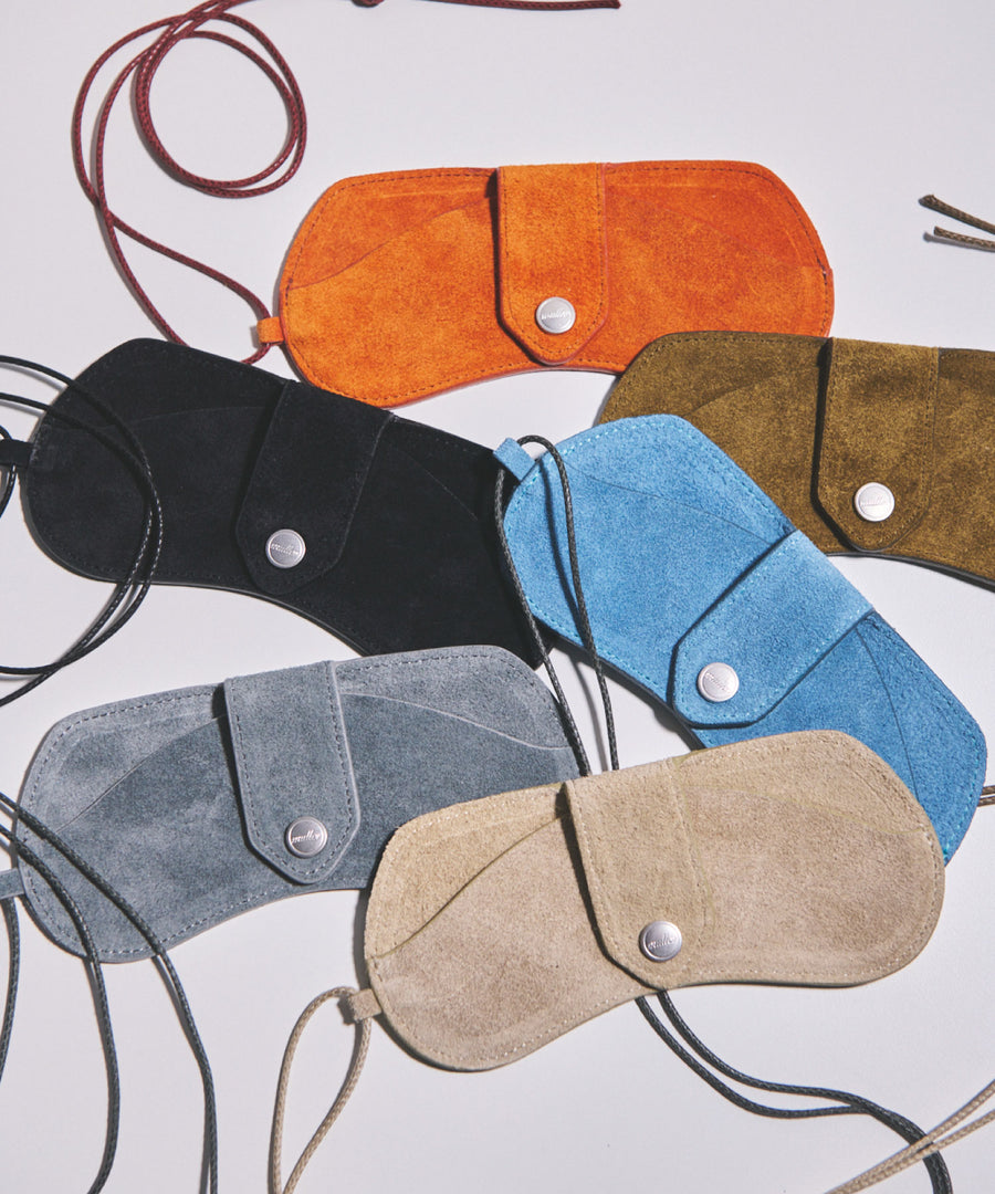 Glasses Case in Suede