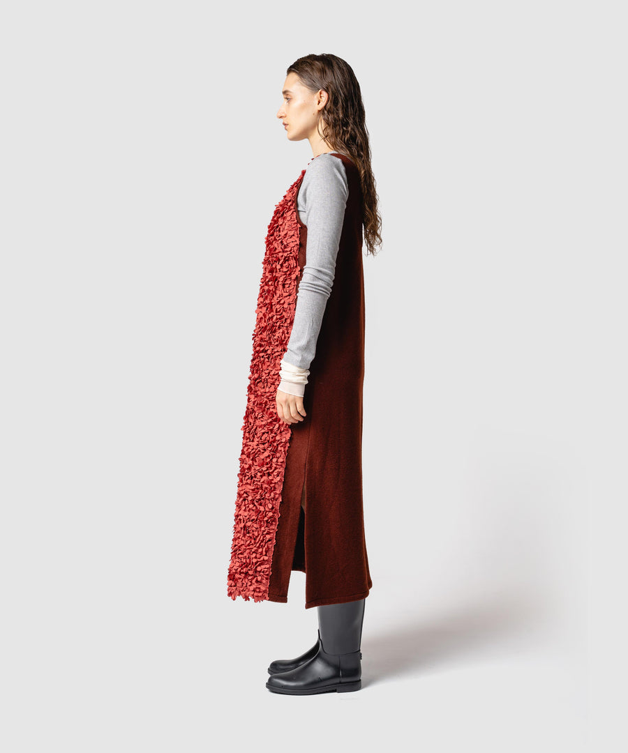 FLOWY FRILLED DRESS
