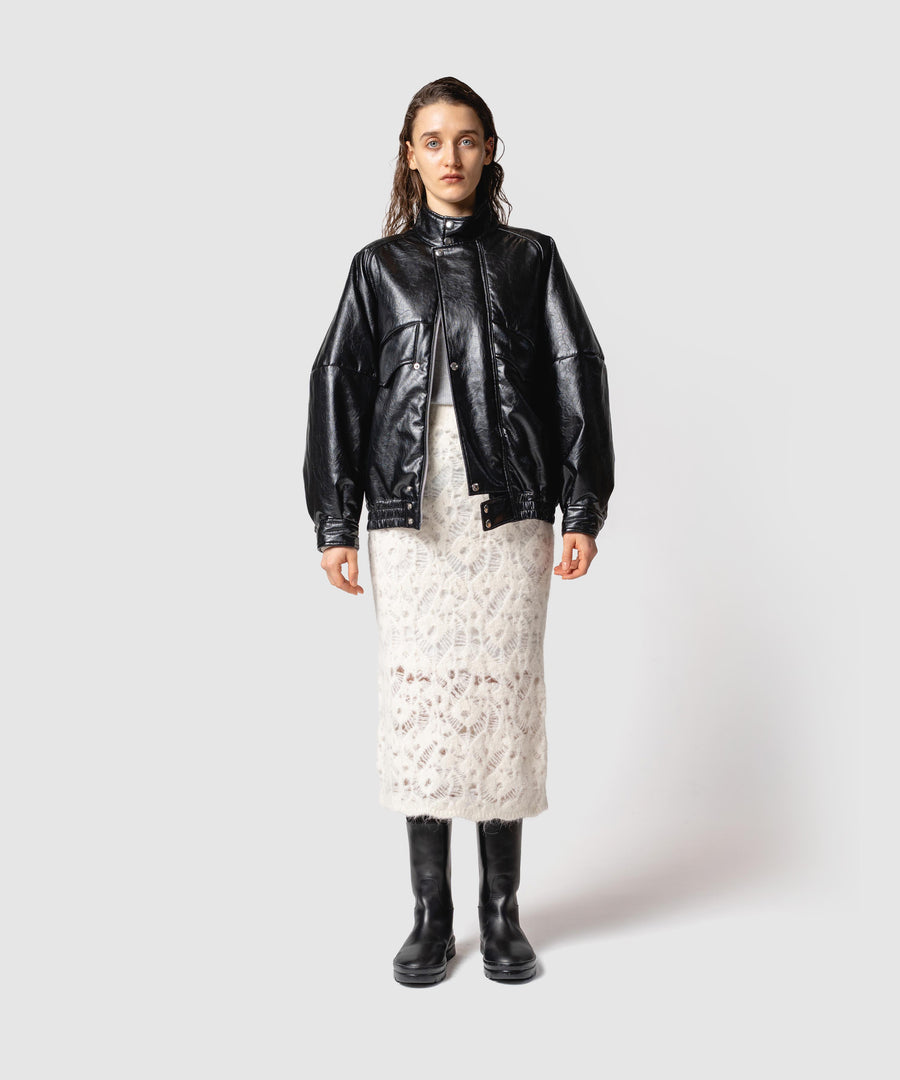 MOHAIR LACE SKIRT