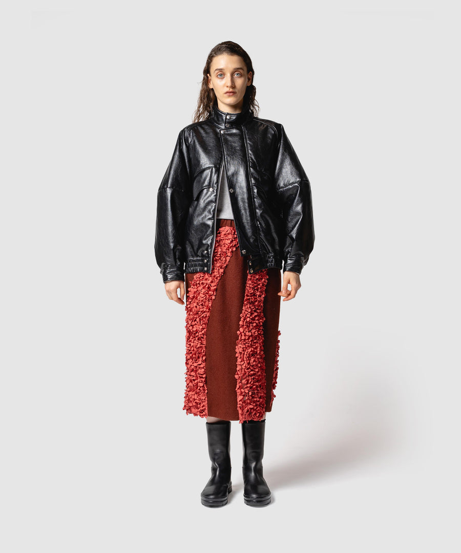FLOWY FRILLED SKIRT